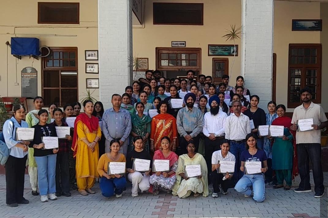 Khalsa College's Commerce Department organised five-day workshop 